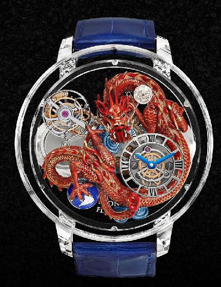 Replica Jacob & Co. Astronomia Flawless Imperial Dragon watch AT125.80.DR.UA.B